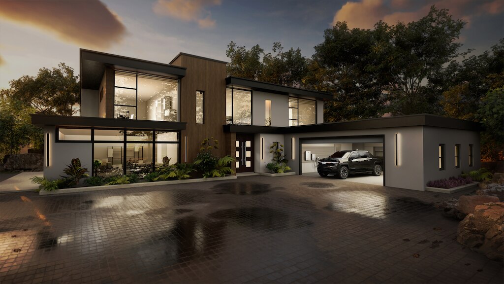 Background image of house