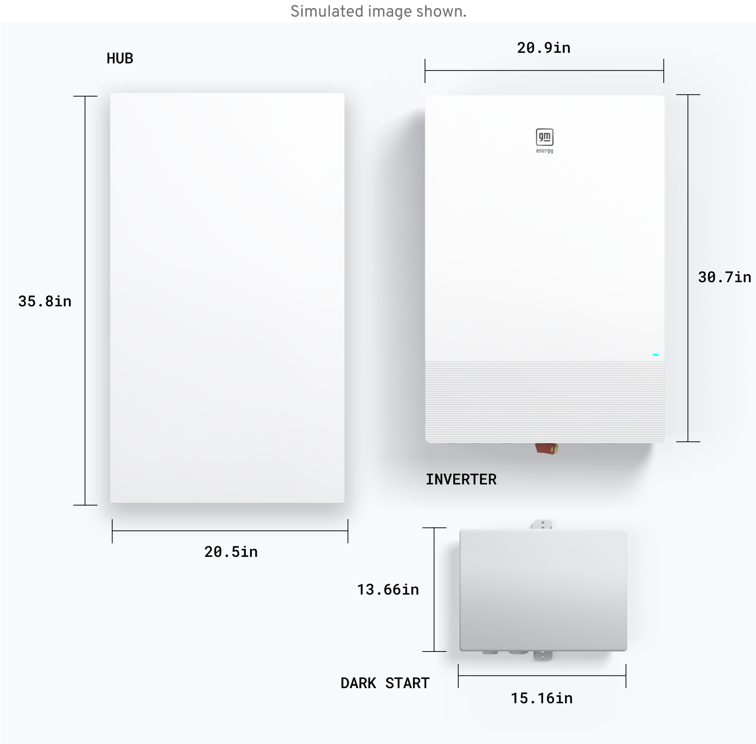 Wall EV charging station with product specs