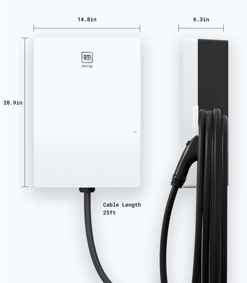 Powershift EV Charger with product specs